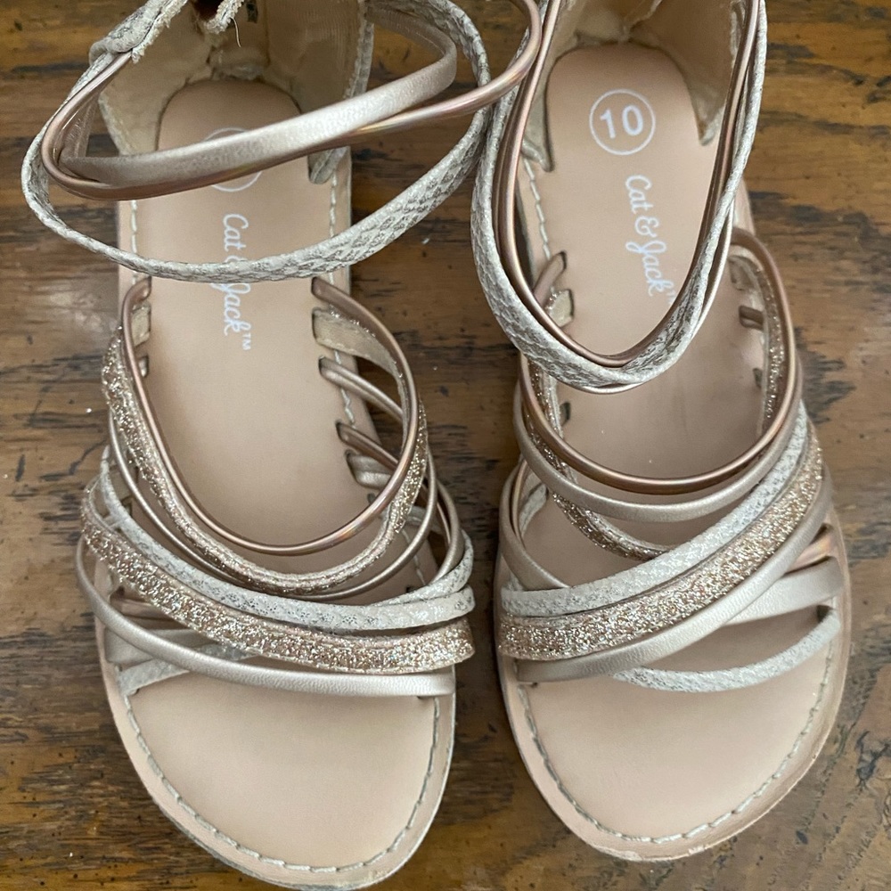 Cat & Jack Toddlers sandals  size 10